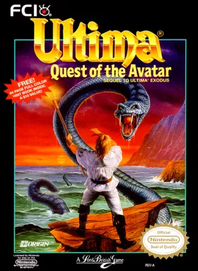 Ultima - Quest of the Avatar (USA) box cover front